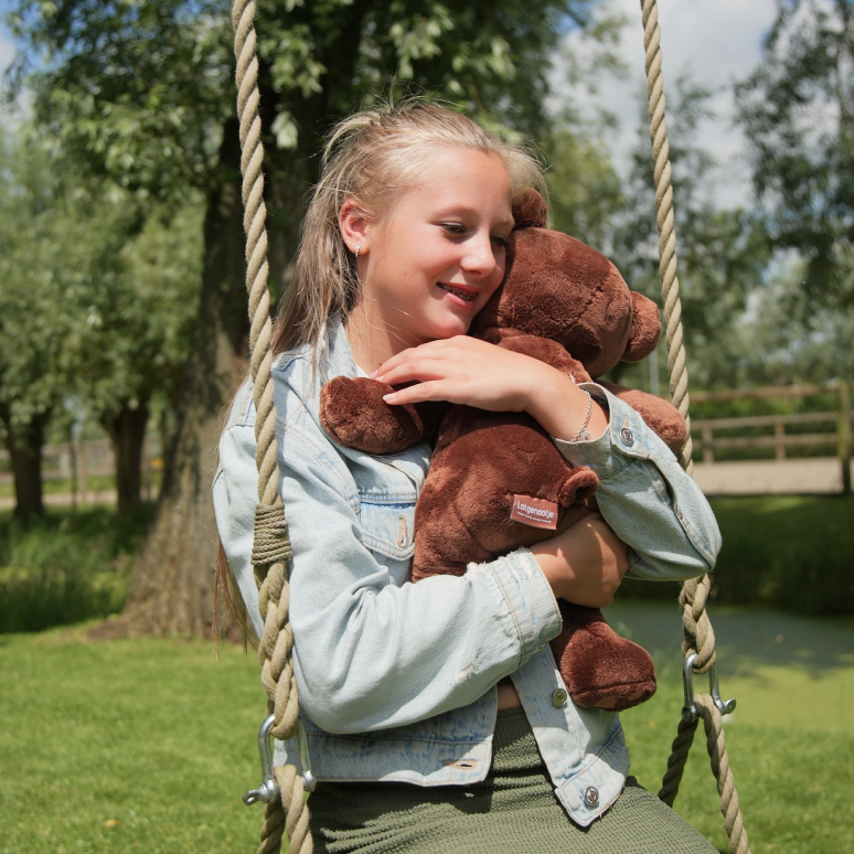 Weighted cuddly toy for relaxation