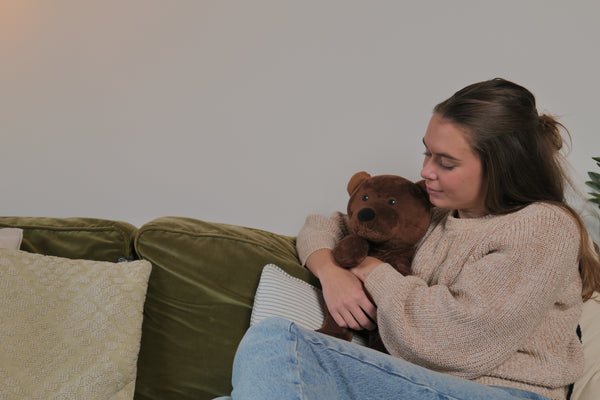 An alternative to weighted blankets: discover the weighted cuddly toy