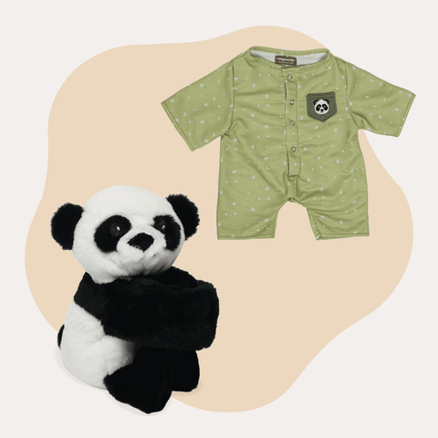 Mini Panda & Kleding - Je bespaart €10