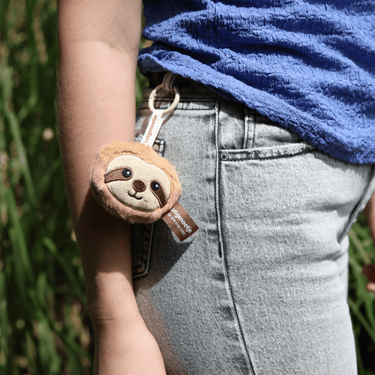 Travel Buddy Keychain Sloth