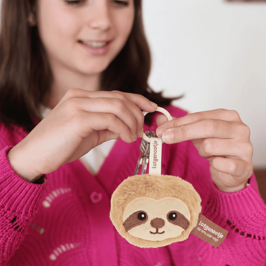 Travel Buddy Keychain Sloth